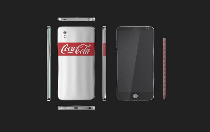 کوکا کولا از گوشی هوشمند خود رونمایی می کند