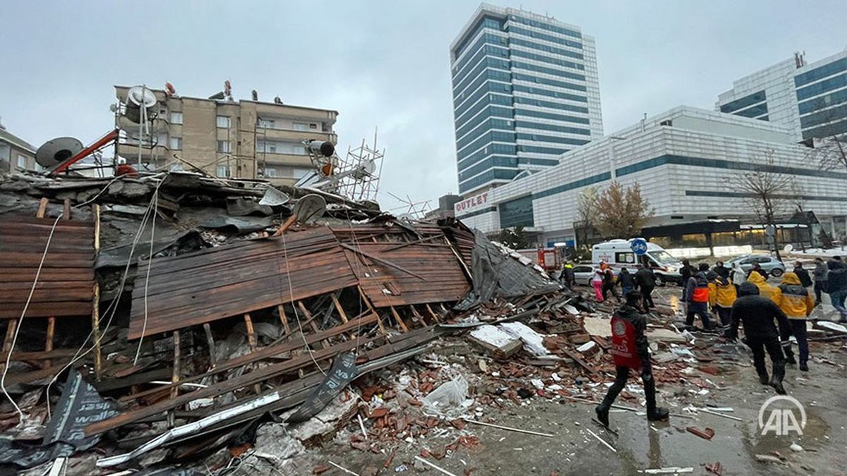 تصویر وحشتناکی که ناسا از زلزله ترکیه منتشر کرد