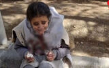 این دختر بچه چرا کتک خورد ؟/در اصفهان چه اتفاقی افتاده است؟ + عکس