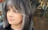 خاکستری رنگ موی ترند ۲۰۲۳ برای خانم های خوشگل + تصاویر/اختصاصی چمدون