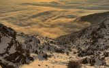 تصویری رؤیایی از کوه شاهو در کرمانشاه