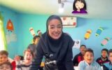 فیلمی جالب از نحوه تدریس صدف صفرزاده معلم اخراجی قائم شهری
