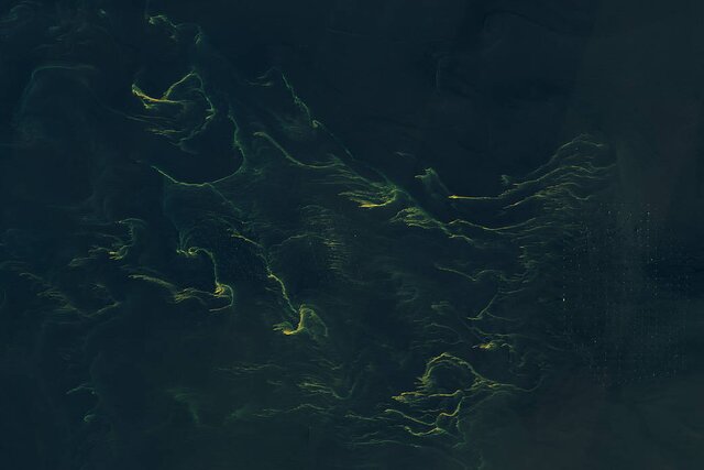 تصویر ناسا از دریای شمال!