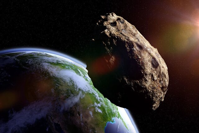 سیارکی به اندازه یک هتل که از کنار زمین رد شد!