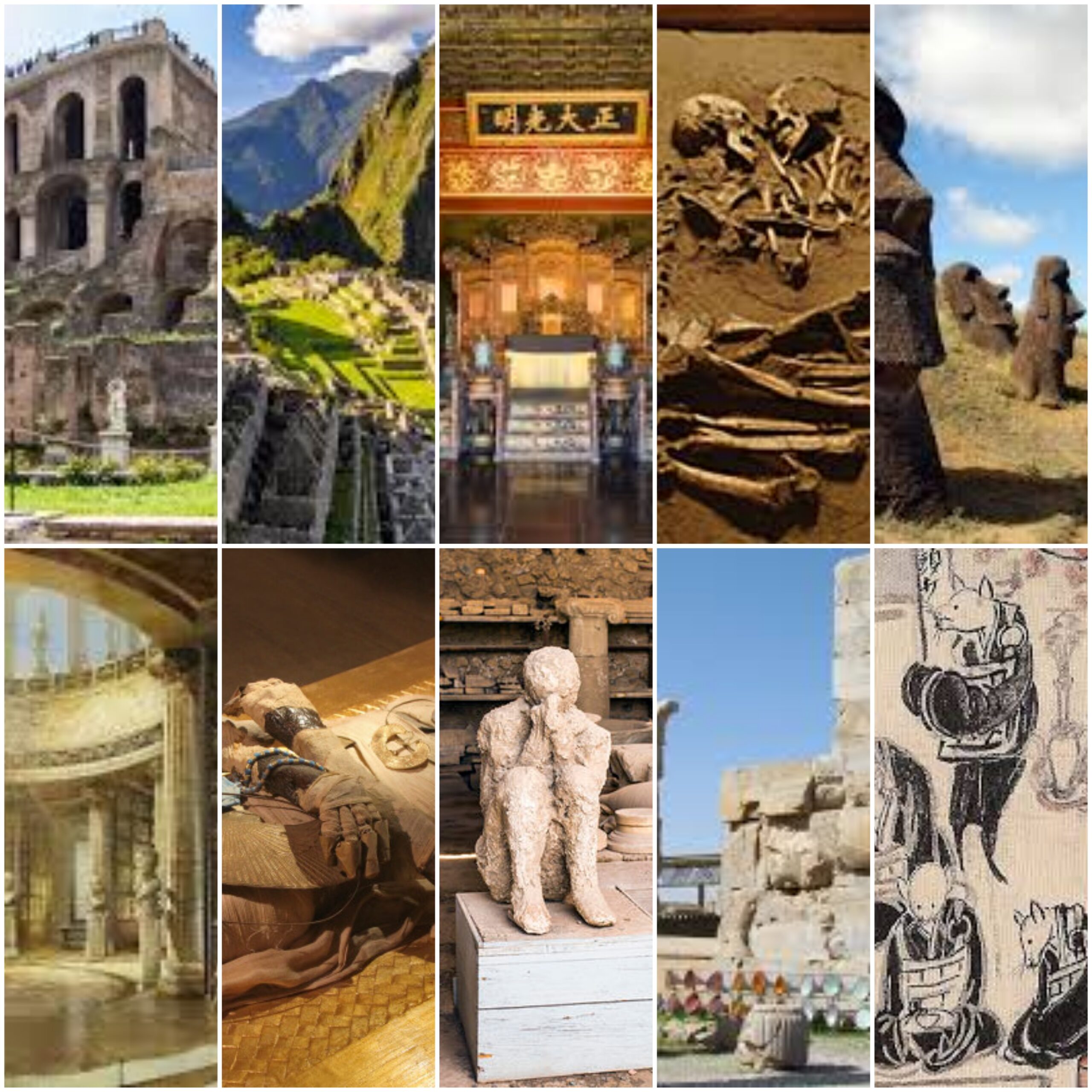 باستان شناسی و ده کشف بزرگ تاریخ بشر