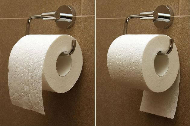 رول توالت شما باید به چه سمتی باشد؟ این پاسخ قطعی است!