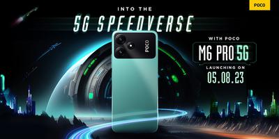 POCO M6 Pro 5G با تراشه اسنپدراگون ۴ نسل ۲ در ۵ آگوست رونمایی خواهد شد