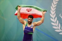 قهرمان ایرانی :🔺 به من اعتماد کنید من غول آمریکایی را در المپیک شکست می دهم🔺