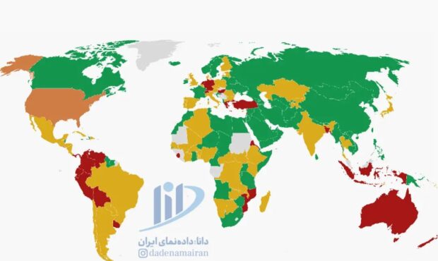 روسپیگری در کدام کشورها قانونی است + نقشه جهان